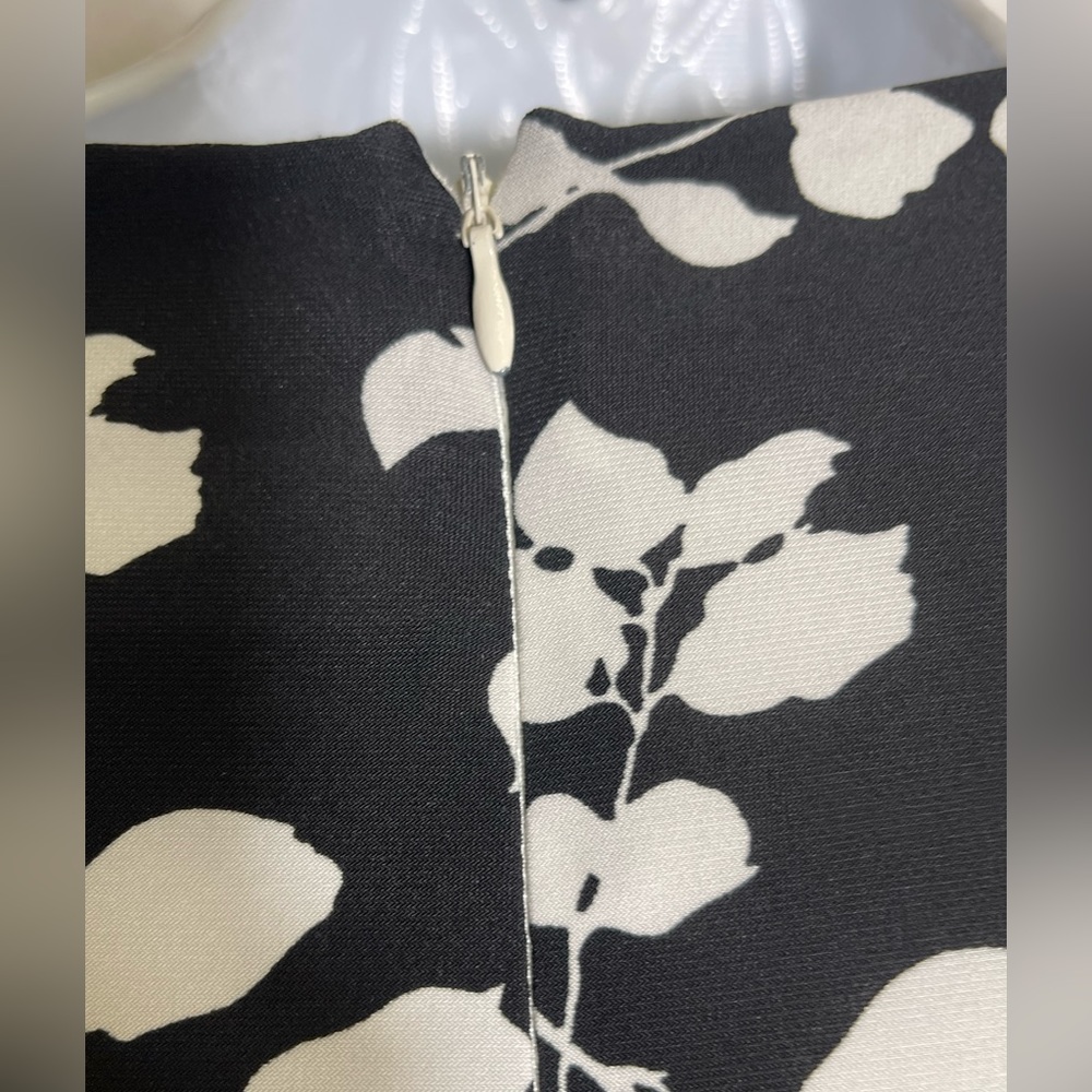Ralph Lauren dress size 14‎ stunning black and white floral dress PERFECT 🖤🤍🖤 - Picture 5 of 5